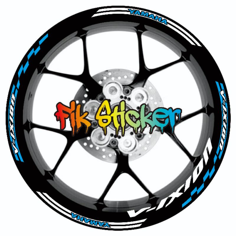 STICKER LIS VELG YAMAHA VIXION