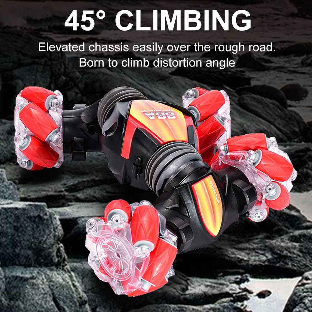 GIJ - ZWN Mainan Remote Control Mobil RC Gesture Sensing Stunt Car