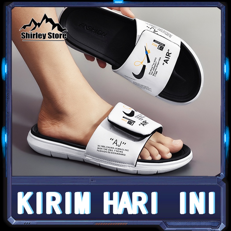 [ COD + Kirim Hari ini ] SANDAL NIKE Sendal Slip On Sendal Casual Sendal Slop Flip Flop Original Pria Wanita Sandal Sendal Terlaris Santai Sendal Pria Impor Karet Berkualitas Tinggi, Non-Slip, Tahan Aus, Ringan Dan Bernapas