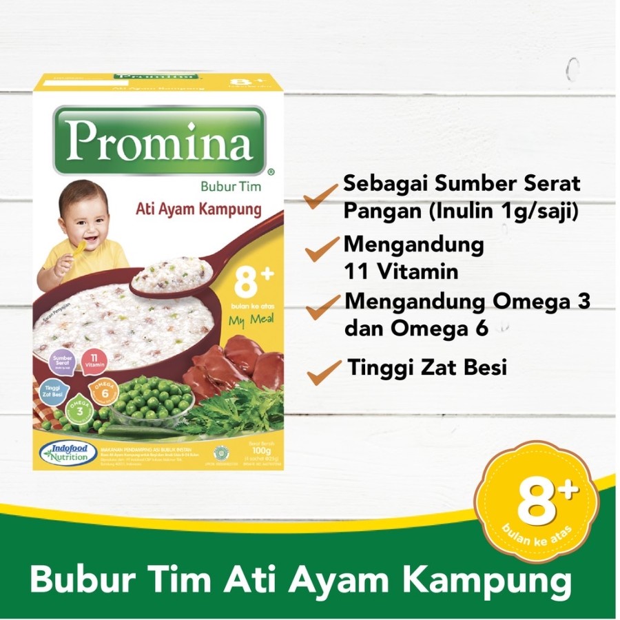 Promina BTI Bubur Tim Bayi 100 gr Bubur MPASI Baby