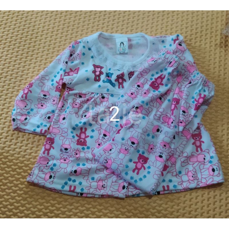 Piyama Panjang 6-12 bulan