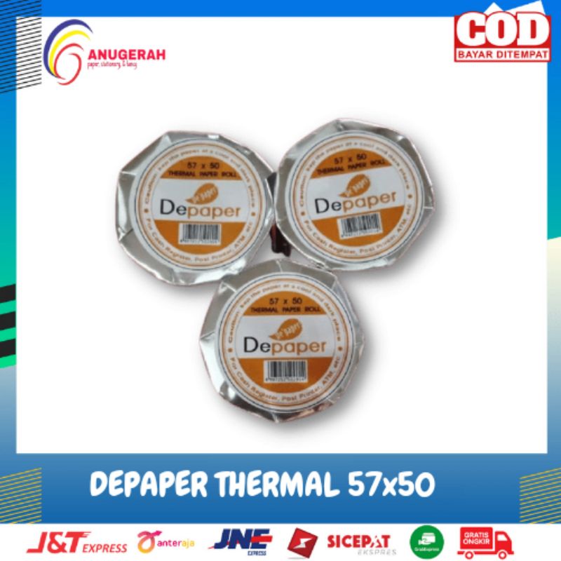 

DEPAPER THERMAL 57x50 (PCS)