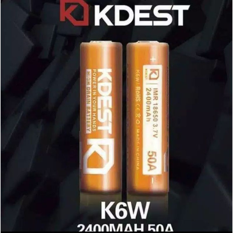 BATRE VAPEE VAPOOR KDEST 2400MAH HARGA SATUAN