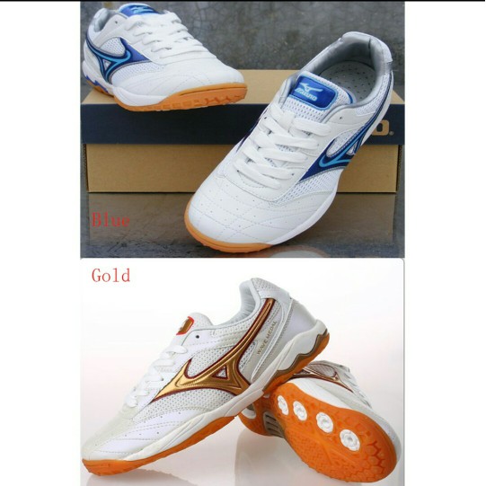 Sepatu Badminton/volli _ mizuno wave medal - Emas- 43