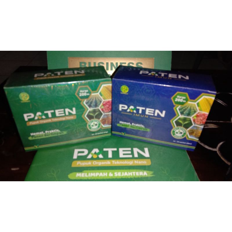 Pupuk organik PATEN