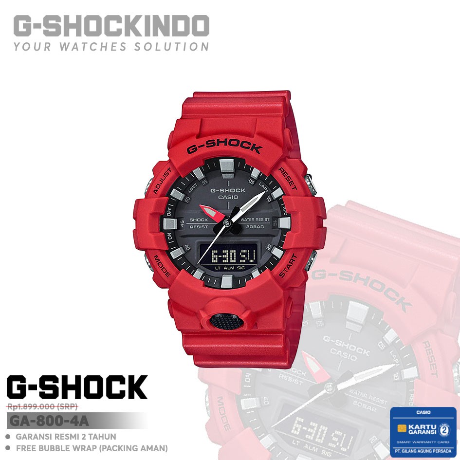 Casio G-Shock GA-800-4A / GA-800-4ADR Original