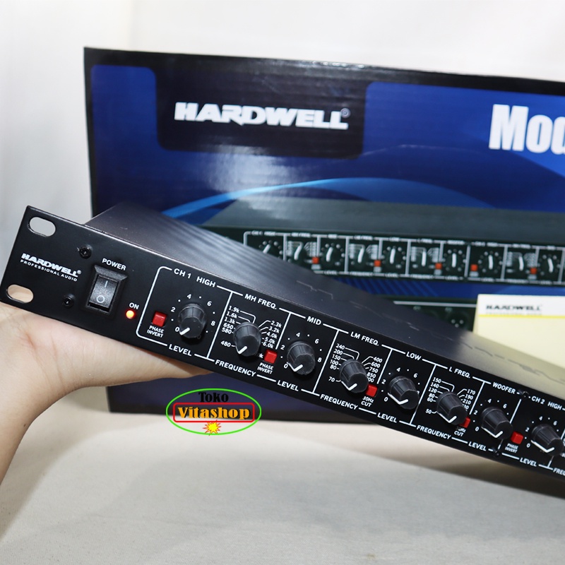 CROSSOVER HARDWELL AC 204 ORIGINAL CROSOVER 4 WAY PLUS SUBWOOFER STEREO