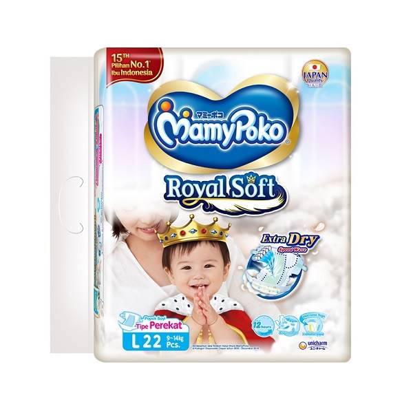 Jual MAMY POKO DIAPERS L 22 PCS Shopee Indonesia