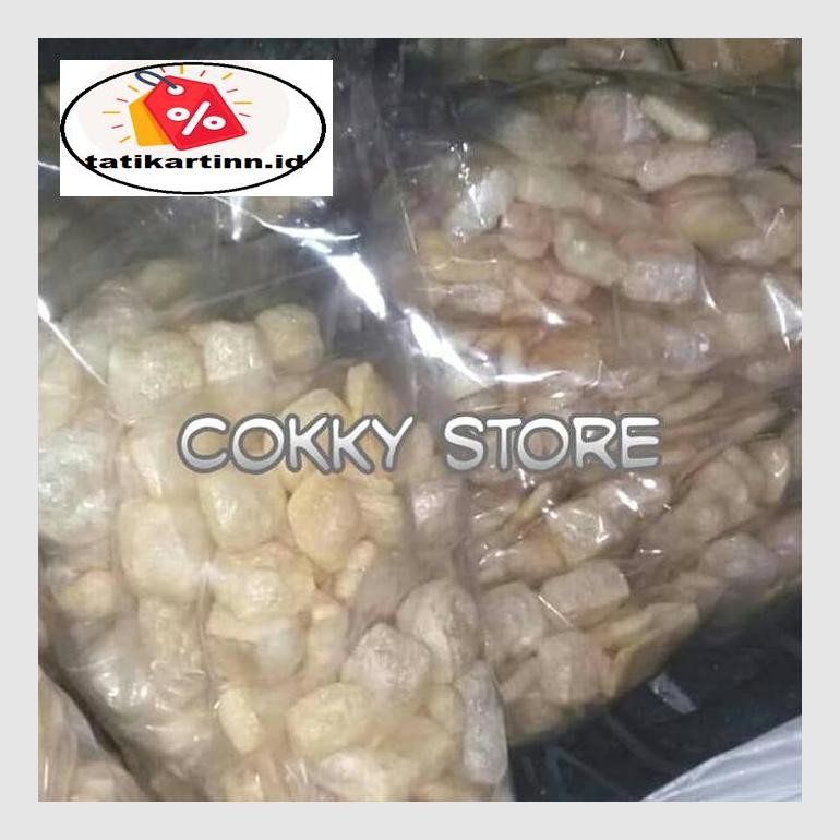 

S50Tat Kerupuk Kulit Sapi Super Grade A Mentah Siap Goreng Atr05Ytt