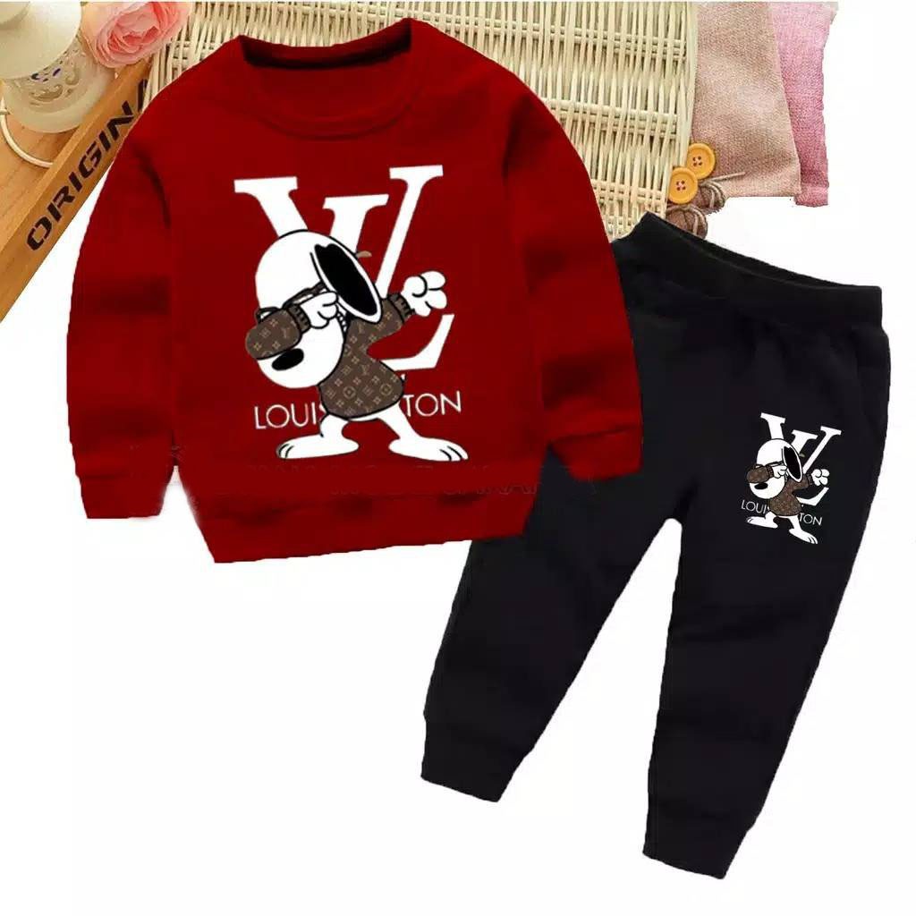 VGN SETELAN SWEATER SNOPILI / SETELAN ANAK / FASHION ANAK / FASHION ANAK IMPORT