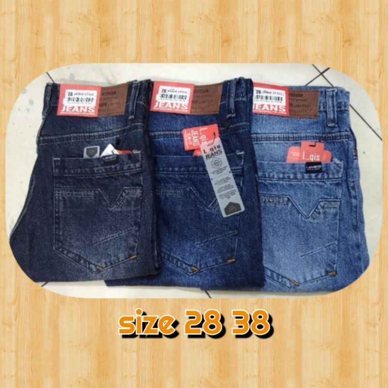 CELANA PANJANG JEANS DISTRO | REGULER FIT | STANDAR | CELANA PRIA