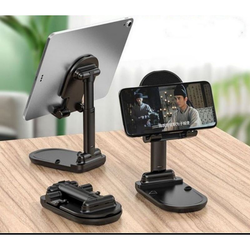 ADJUST STAND HOLDER FOR HANDPHONE &amp; TABLET DUDUKAN HP UNIVERSAL GOOD QUALITY