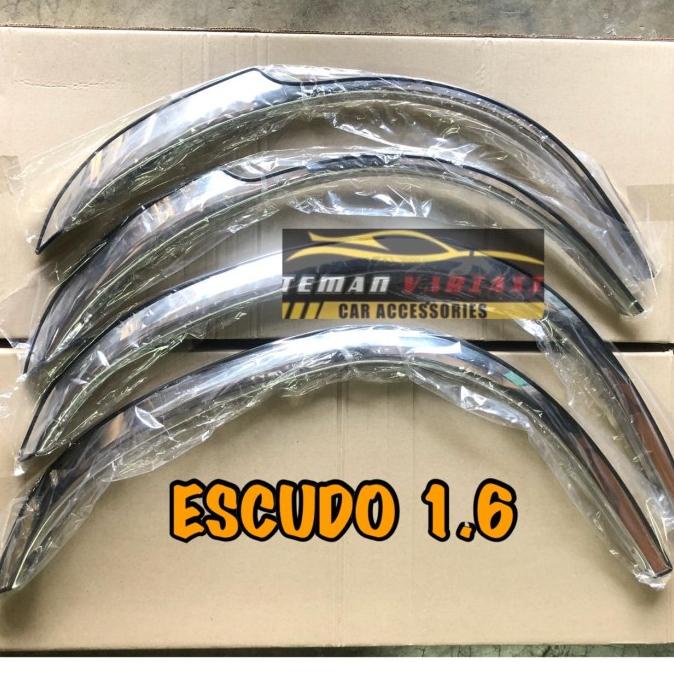 List Lis Atas Ban Fender Trim Over Fender Trim Mobil Escudo 1.6 Crome