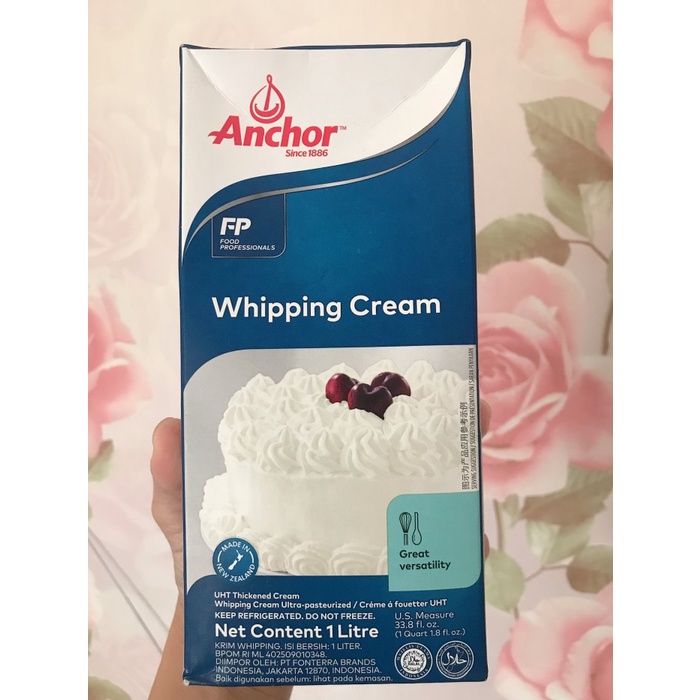 

Krim- Whipping Cream Anchor 1 Liter -Krim.