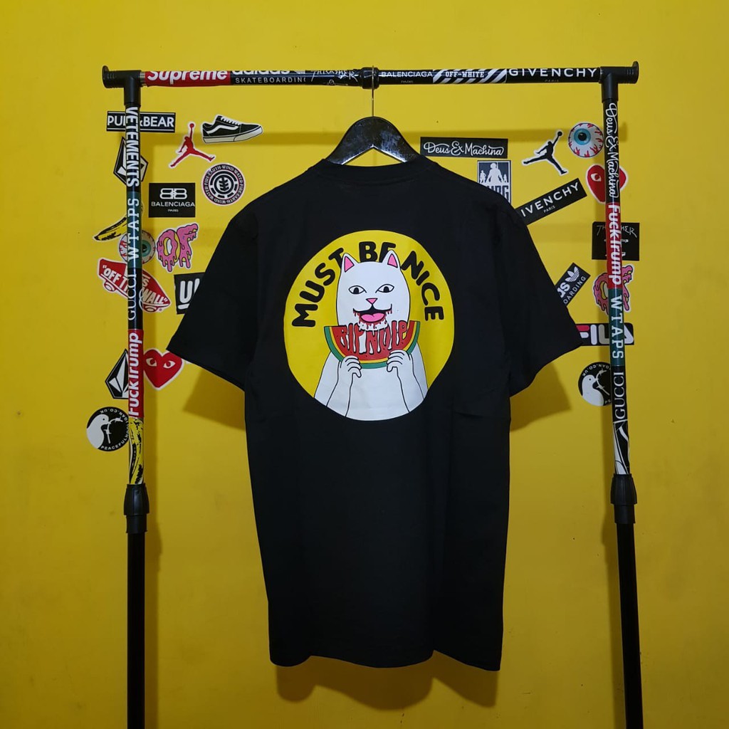KAOS T-SHIRT BAJU SKATE SURFING DISTRO PREMIUM MURAH BM ORI RIPNDIP