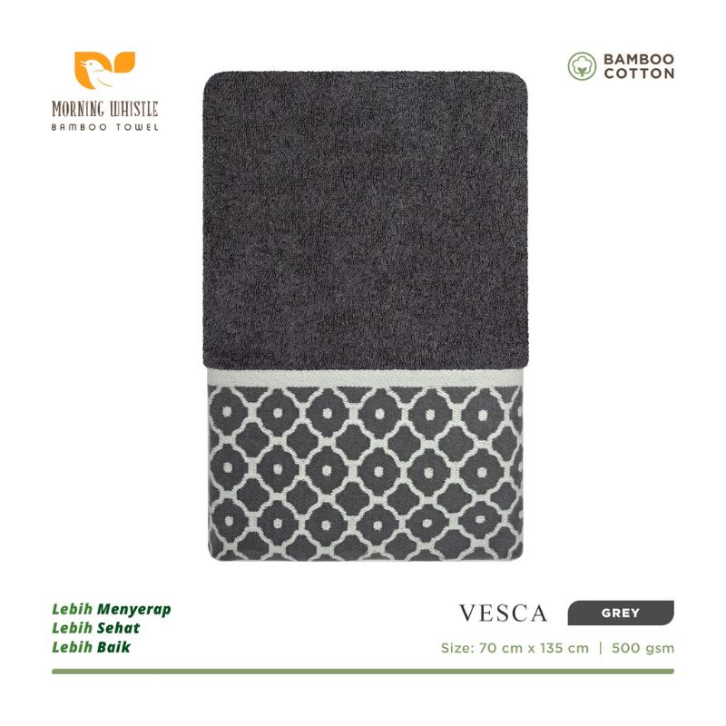 ORIGINAL | Terry Palmer Morning whistle bamboo VESCA handuk mandi dewasa 70x135cm