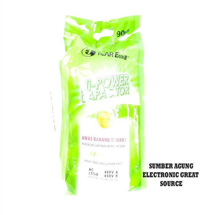 Hi Power Capacitor Kapasitor 90uf Pompa Besar Submersible ICARE Ecofil