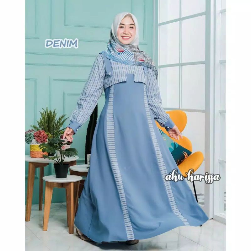 Jual Gamis aku karissa original SABILA berlebel akukarissa | Shopee