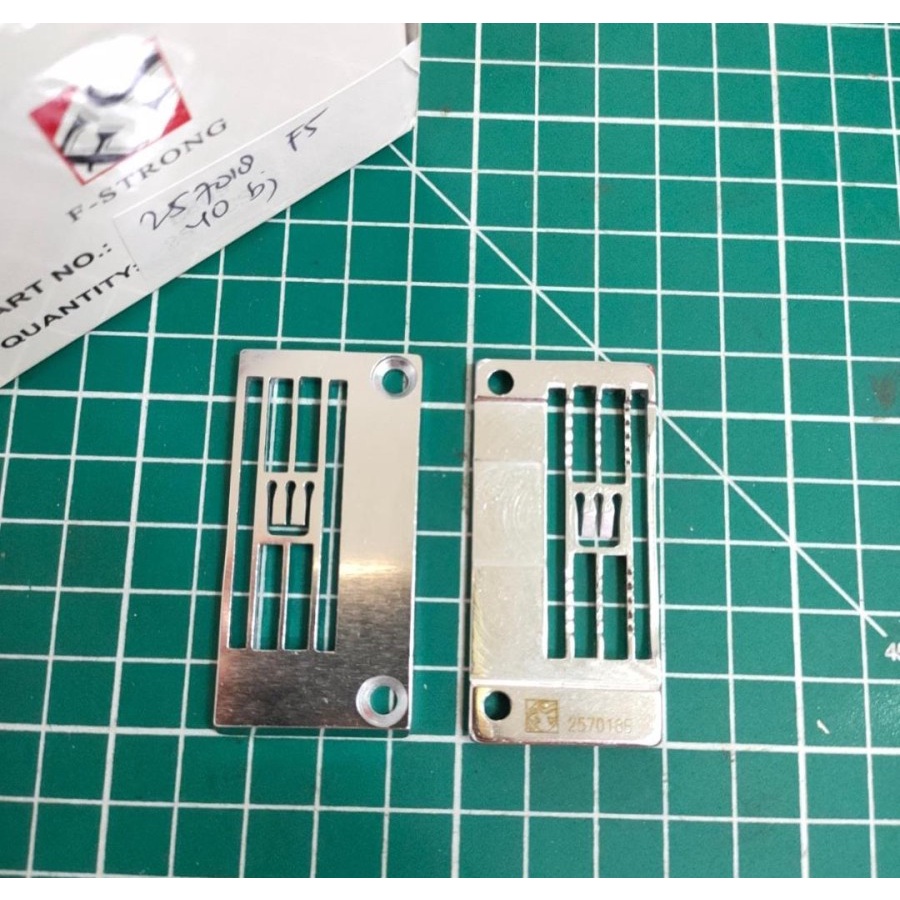 257018 FS Needle Plat Mesin Jahit Kam Overdeck W500 / F007