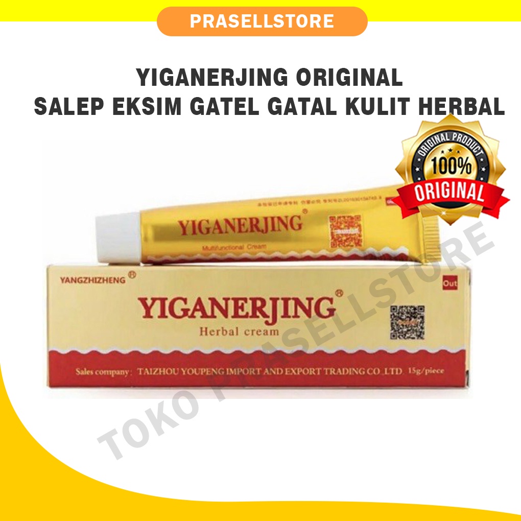 Salep Eksim Gatel Yiganerjing Gatal Kulit Herbal - Yiganerjing Original 100%