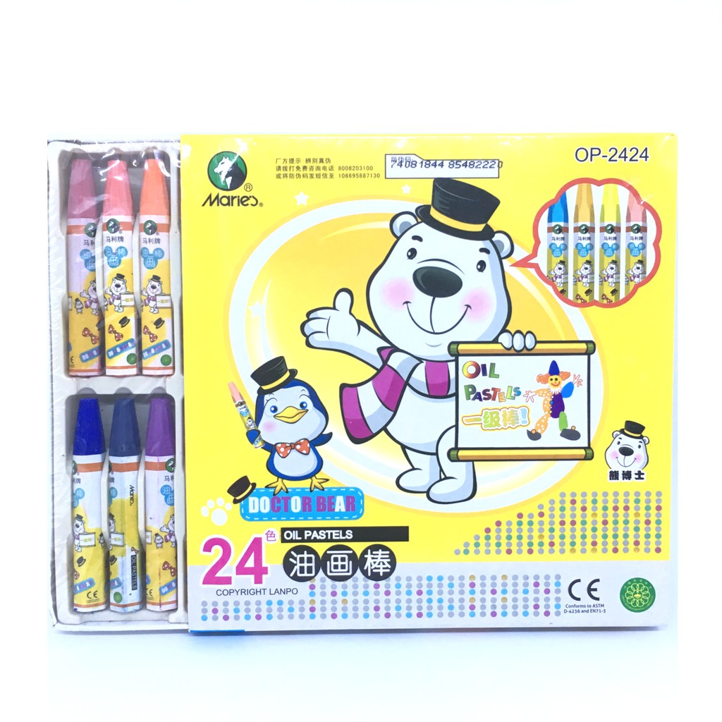 

Maries Oil Pastel 24 Colors - OP2424