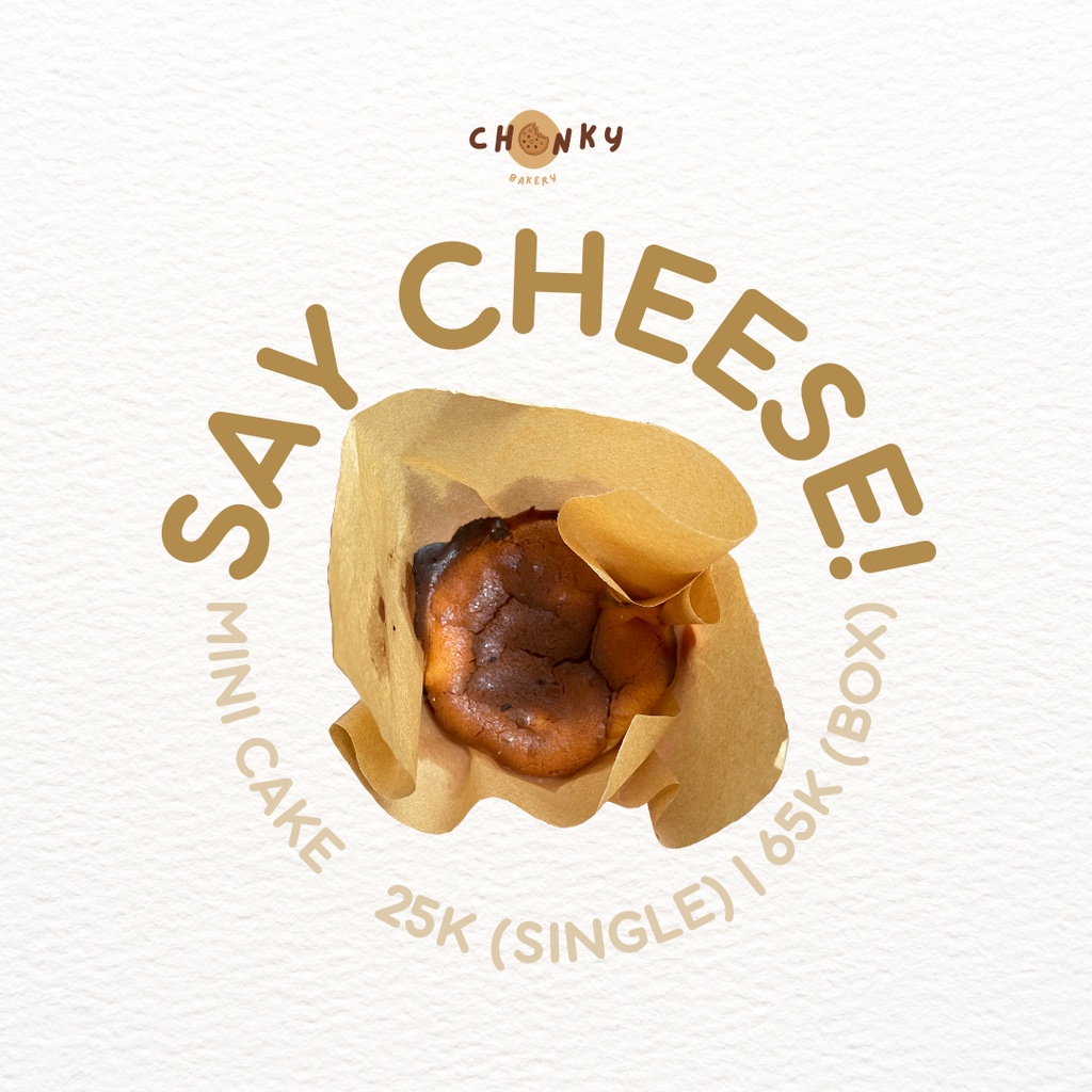 

Say Cheese! Mini Cake (7 cm)