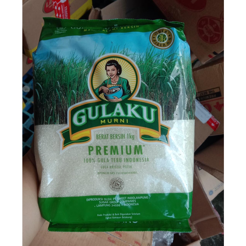 gulaku preminum hijau/kuning 1kg.