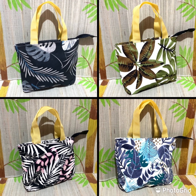 Tas kanvas imut bisban/pouch tenteng