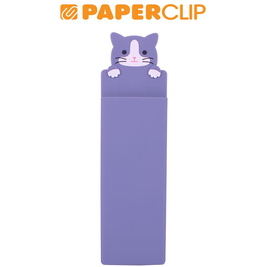 

PEN CASE/ TEMPAT PENSIL PUNILABO GREY CAT A-7720