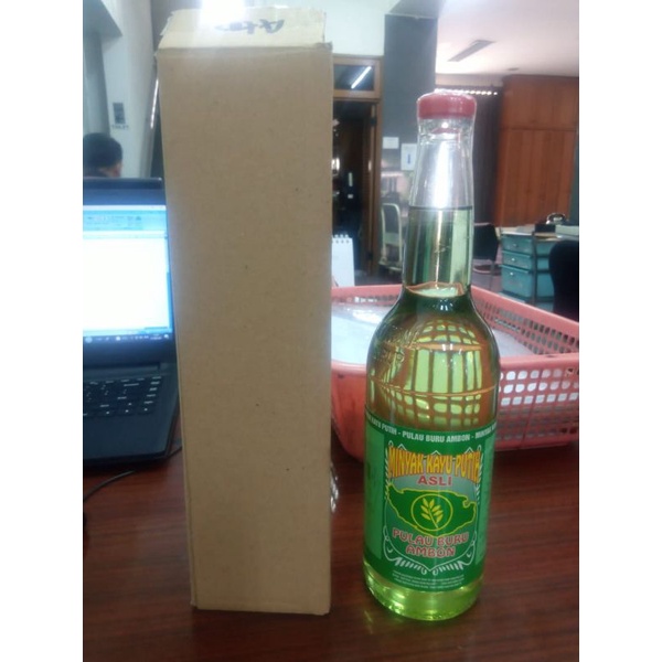 Minyak Kayu Putih Eucalyptus Oil Asli Pulau Buru Ambon Murni 100% Original 650ml sudah BP POM