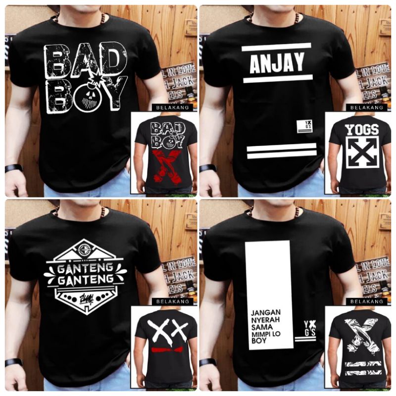 Kaos murah keren yogs nakal tapi tampan yogs