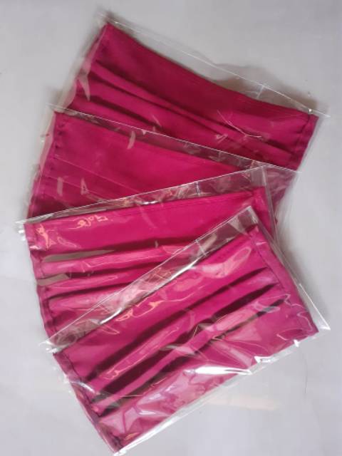 Masker kain/masker kain polos/masker bahan OXFORD/masker hijab/masker