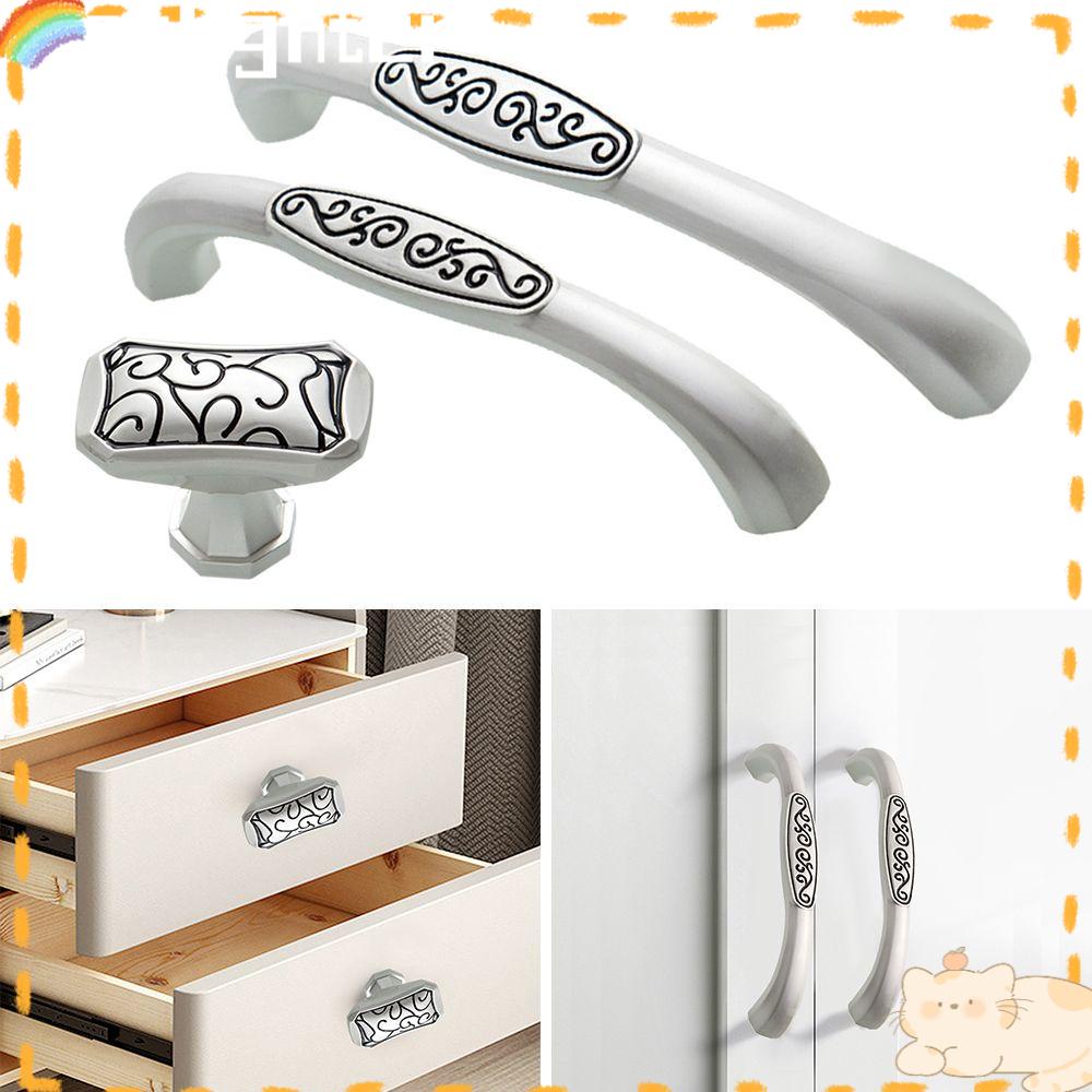 Solighter Gagang Pintu Lemari Dapur Bahan Zinc Alloy Gaya Modern