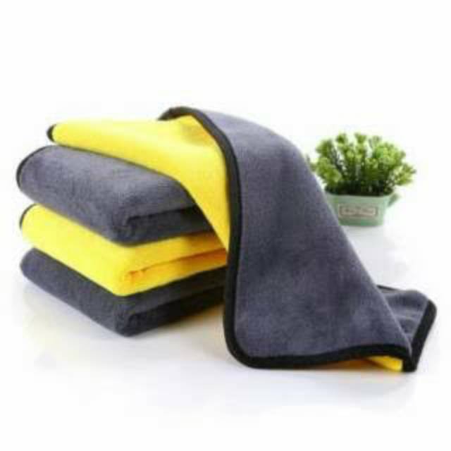 Lap Cuci Piring Kain Lap Piring Anti Minyak Microfiber Dapur