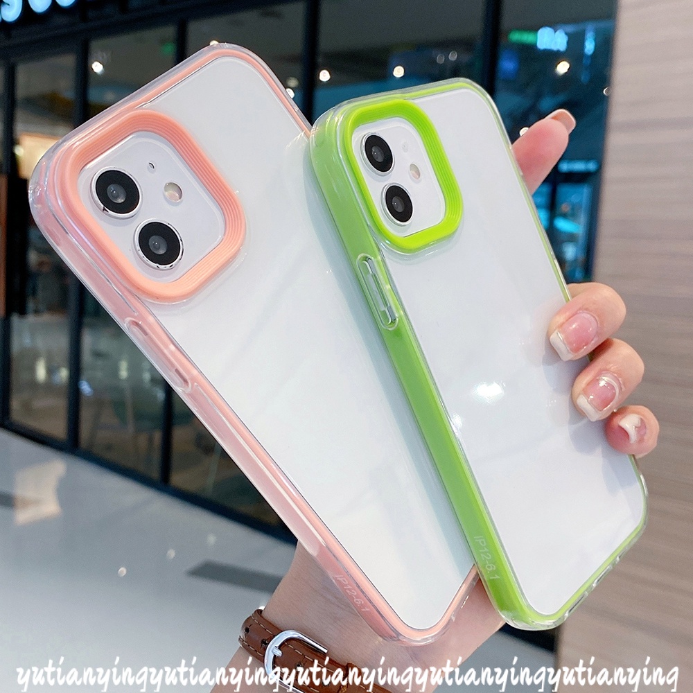 Soft Case Transparan Shockproof Cover Realme C25s C25 C15 C12 C21Y C25Y C21 C20 C20A C11 2021 5 5i 5S 6i C3