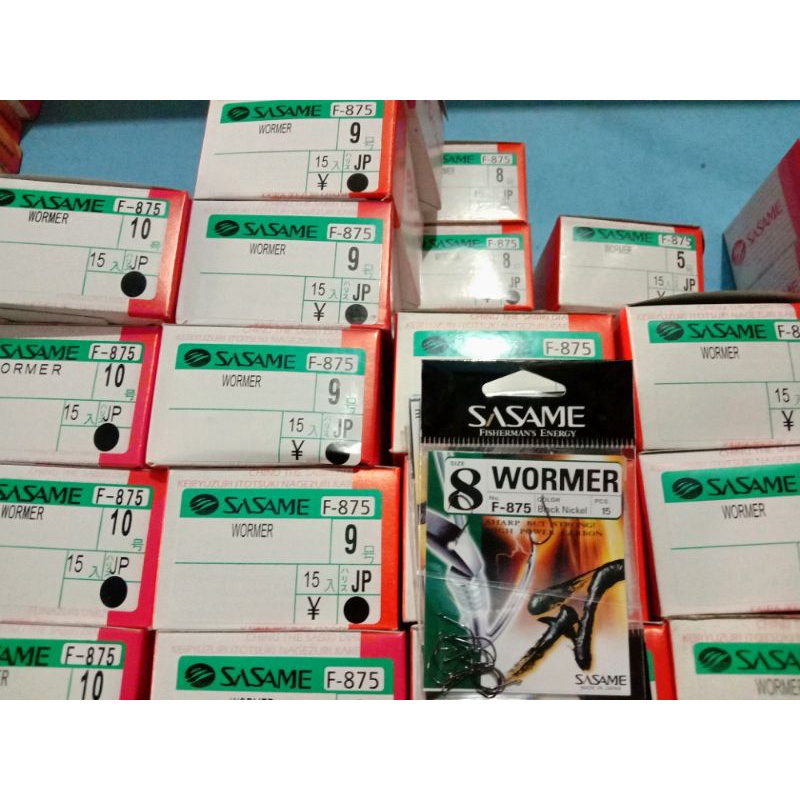 PANCING SASAME F-875  KAIL SASAME WORMER ikan nila dan ikan mas