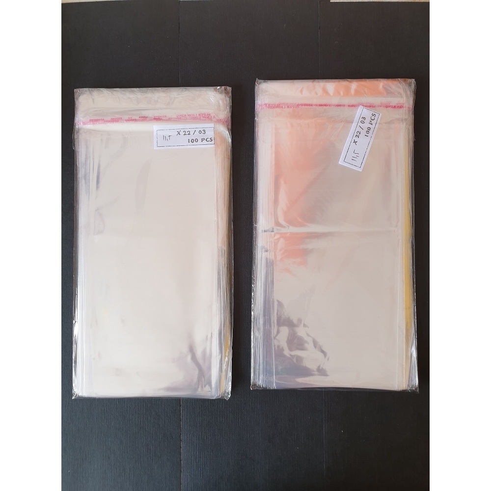 

Plastik OPP 11,5 x 22