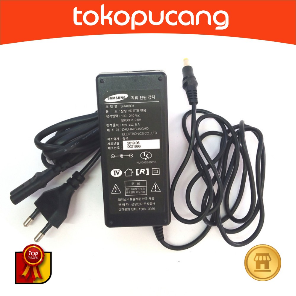 ADAPTOR SAMSUNG 12V 5A ORIGINAL ADPATOR 12 V 5 A