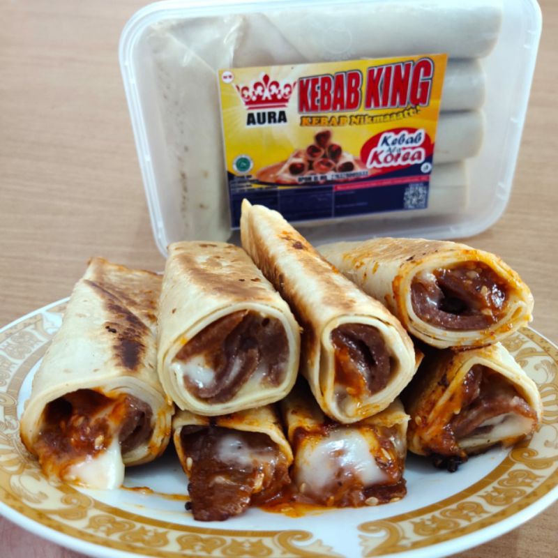 

KEBAB KING MOZARELA ISI 10 (ALA KOREA - KEJU - MOZA - BLENGER)