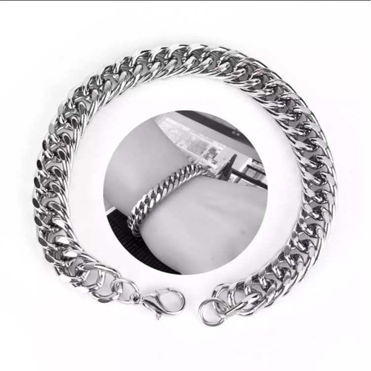 [Bayar di Tempat] Gelang Pria Titanium Asli Original