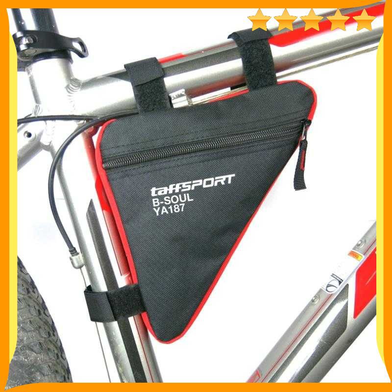 Tas Frame Sepeda Segitiga Gunung TaffSPORT Nylon Waterproof Aksesoris Sepeda MTB YA187