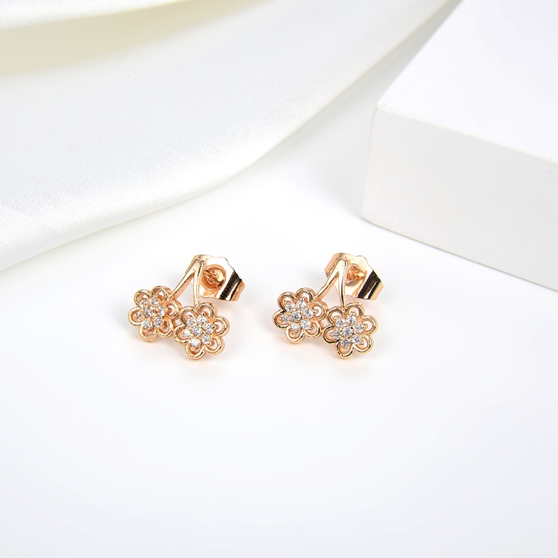 anting titanium wanita emas muda anti karat dewasa tusuk korea asli panjang dan luntur korea style selamanya dewasa 94e