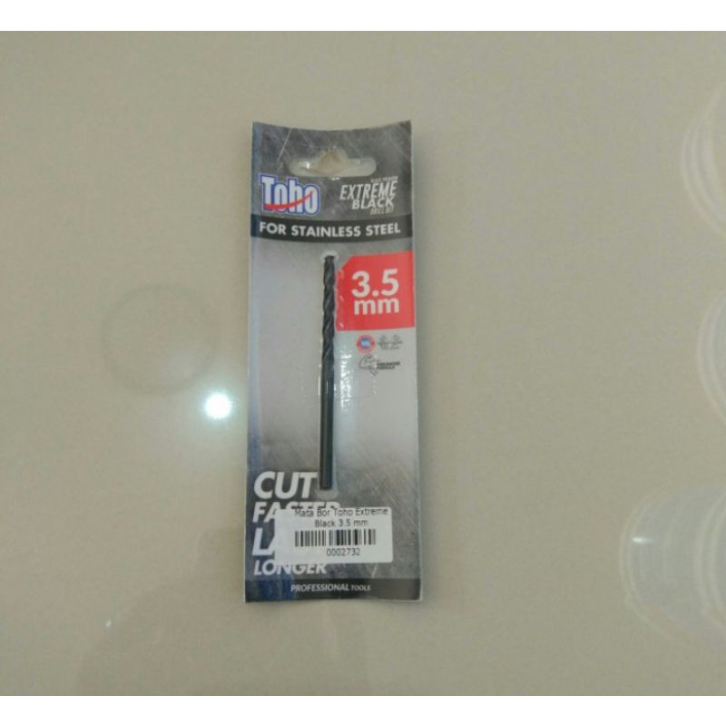 Mata Bor Toho 3,5MM Besi/Mata Bor Toho Extreme Black/Mata Bor 3,5MM