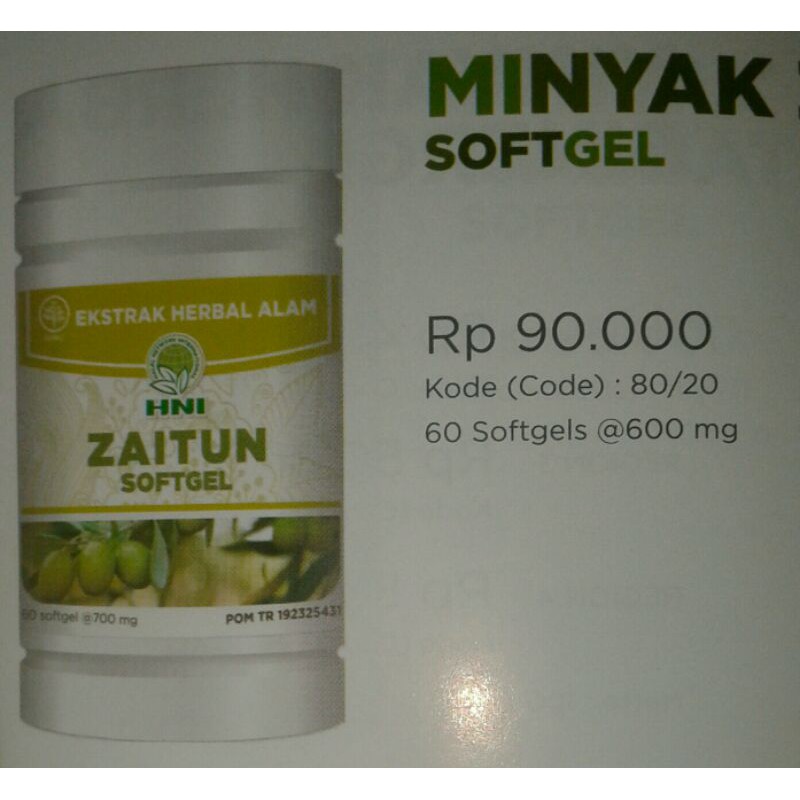 Minya Zaitun Softgel HNI.