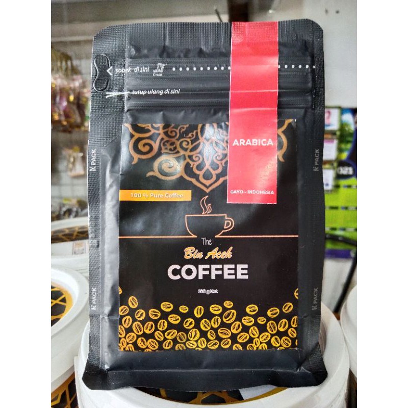 

Kopi Arabica/Bin Aceh Coffee 100 g