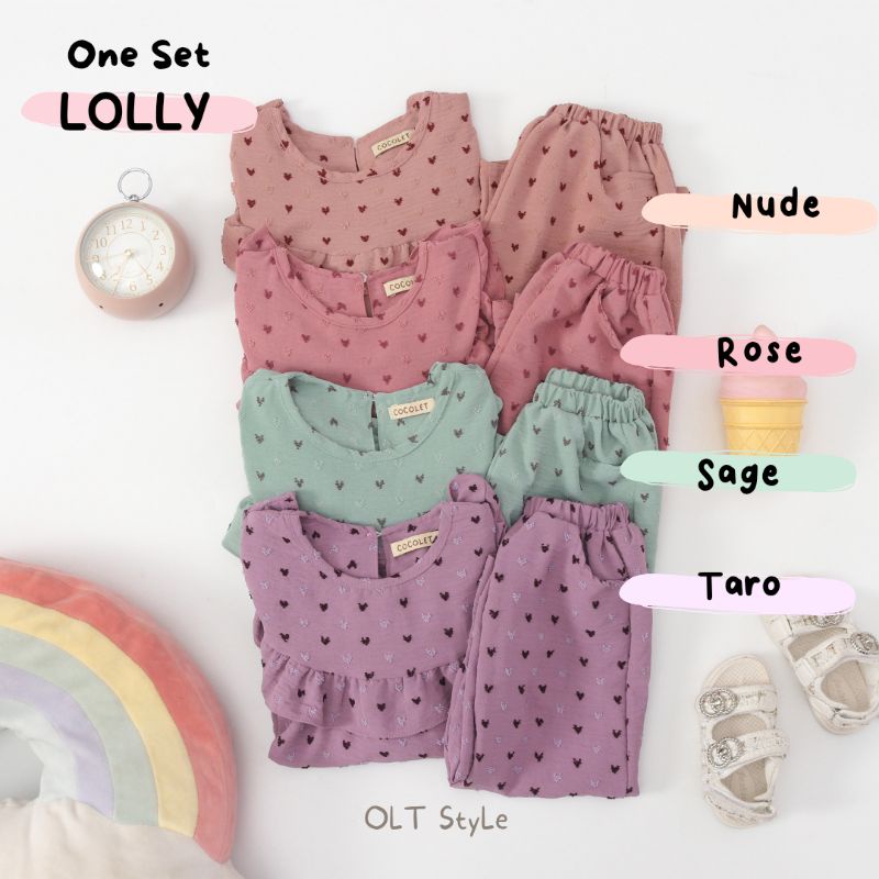 Ollet Oneset LOLLY / Oneset anak Uragiri two tone