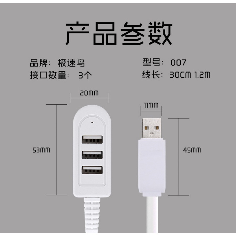 Kabel Data / Charger Usb 3.0 Multifungsi Untuk Smartphone
