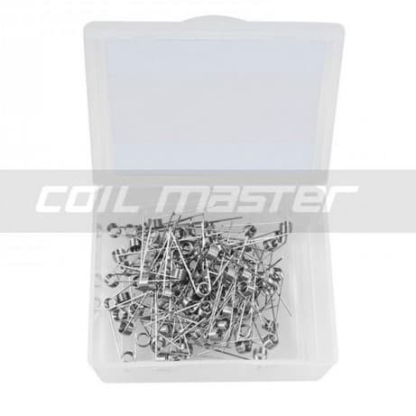 Paket Hemat coil prebuilt coil master dengan muji japan 5 pad organic cotton