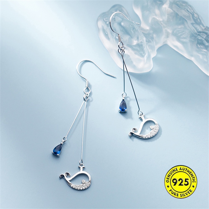 Anting Tusuk Sterling Silver 925 Untuk Wanita