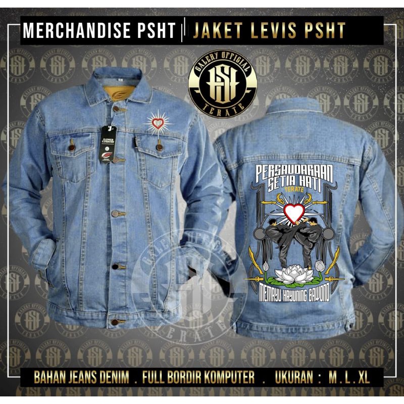 JAKET JEANS BORDIR PSHT